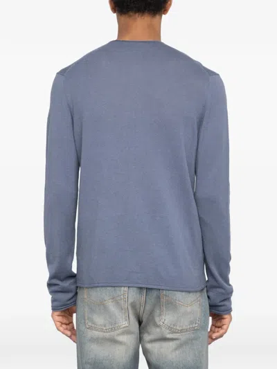 Zadig & Voltaire Pullover Mit Logo In Blue