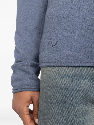 Zadig & Voltaire Pullover Mit Logo In Blue