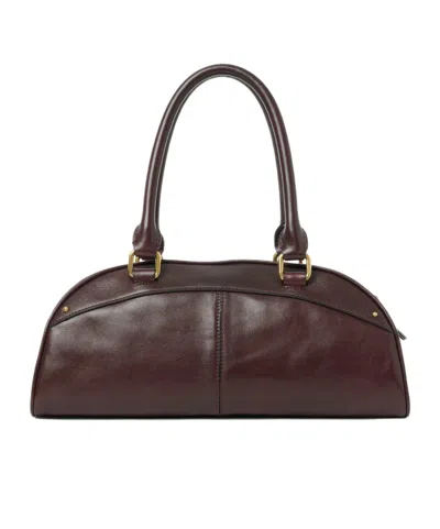 Chloé Chloe Icon East West Leather Shoulder Bag In Brown