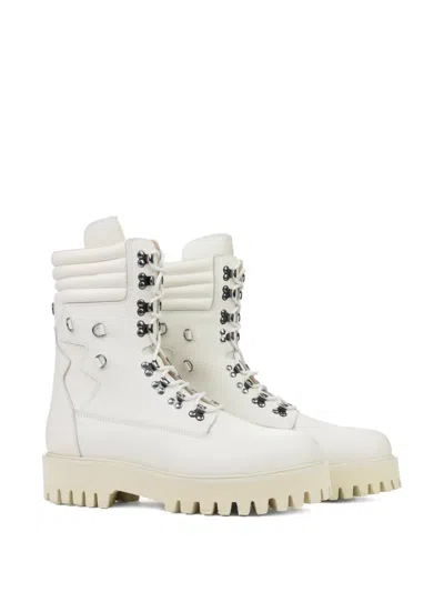 Who Decides War Quilted Field Boots In Multi