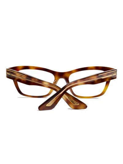 Khaite Rectangle Frame Glasses In Multi