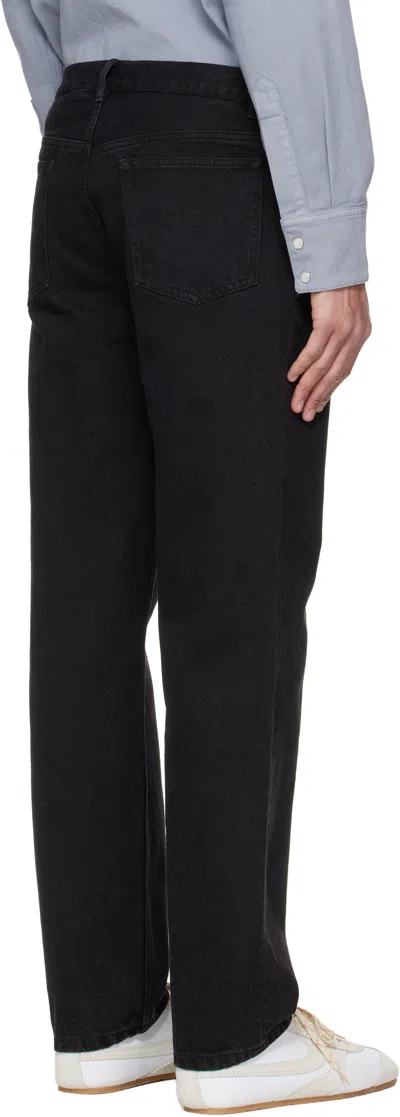 A.p.c. Black Martin Jeans In Black