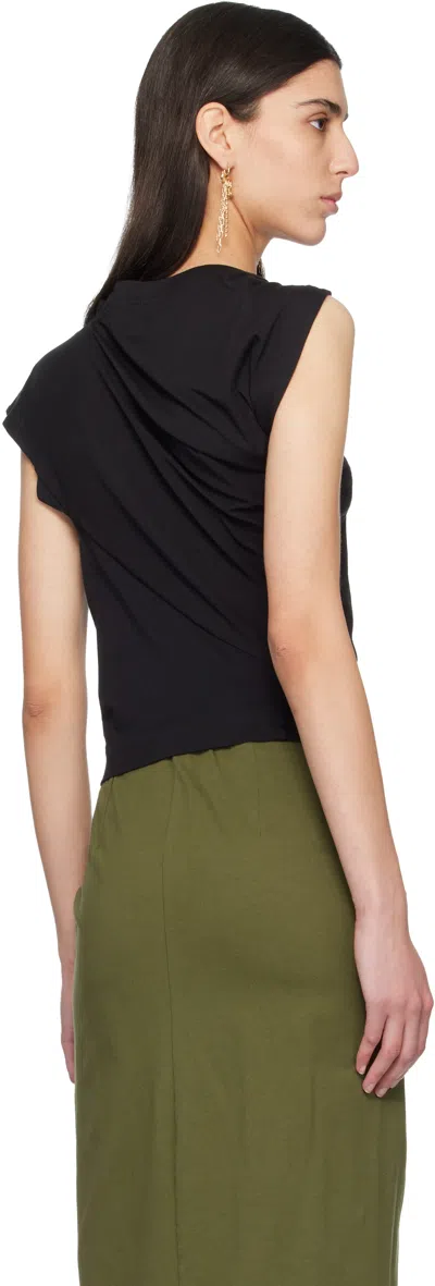 Vivienne Westwood Asymmetric Short-sleeved T-shirt In Black