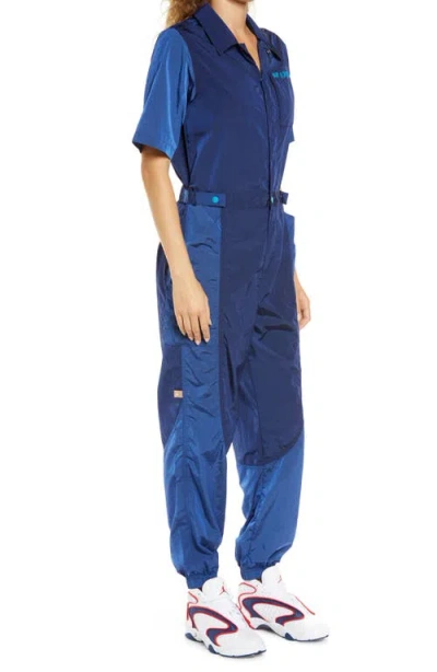 Jordan Essentials Flight Suit In Blue
