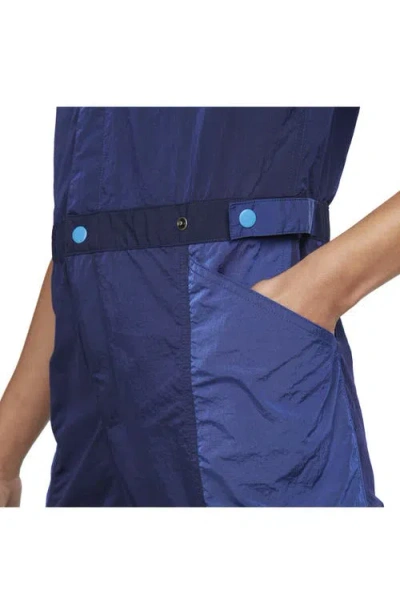 Jordan Essentials Flight Suit In Blue