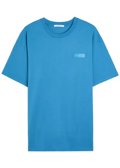 Givenchy Regular Fit Logo Patch T-shirt In Blue