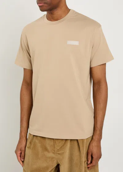 Givenchy Beige Cotton T-shirt In Brown