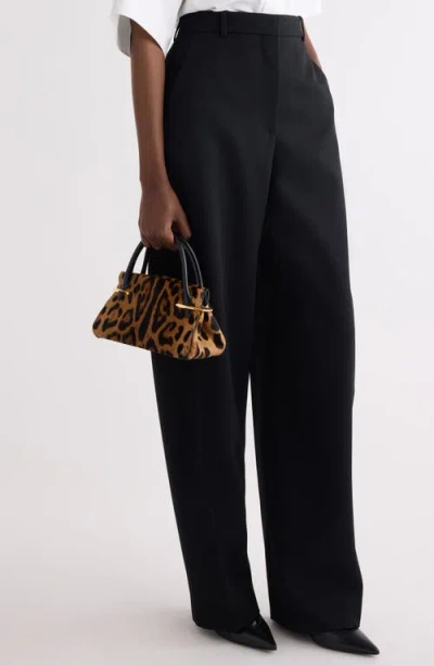 Givenchy Pinch Mini Embellished Leopard-print Calf-hair Shoulder Bag In Multi