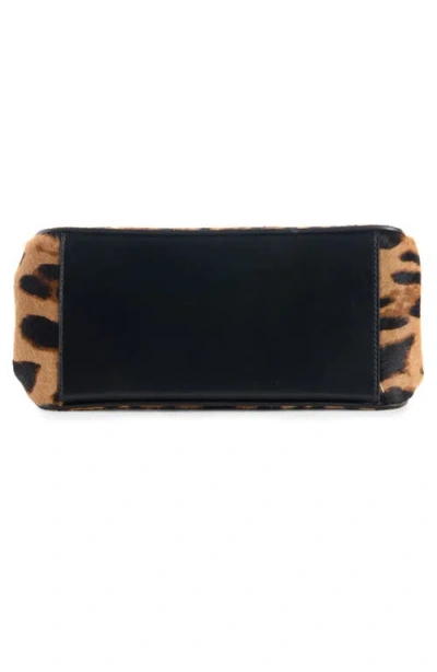 Givenchy Pinch Mini Embellished Leopard-print Calf-hair Shoulder Bag In Multi