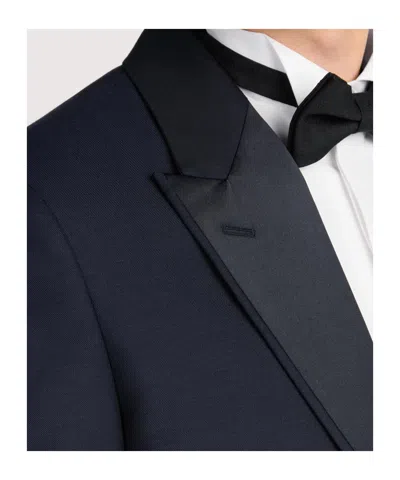 Dior Jacket With Satin Detailing In Blue
