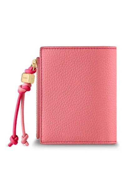 Maison De Sabre Pebbled Bifold Wallet In Blue