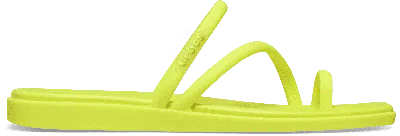 Crocs Miami Toe Loop Sandal In Orange