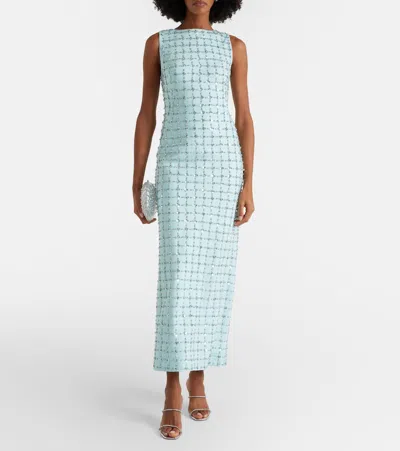 Simkhai Sequined Maxi Dress In Multi