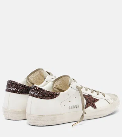 Golden Goose Deluxe Brand Women Super Star Leather Sneakers In Neutral