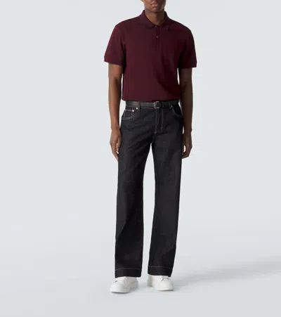 大廓形皮革运动鞋