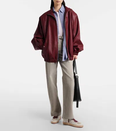 Golden Goose Ballstar White Low Top Sneakers With Glittered Star Patch On The Side And Glittered Heel With Logo L In Multi