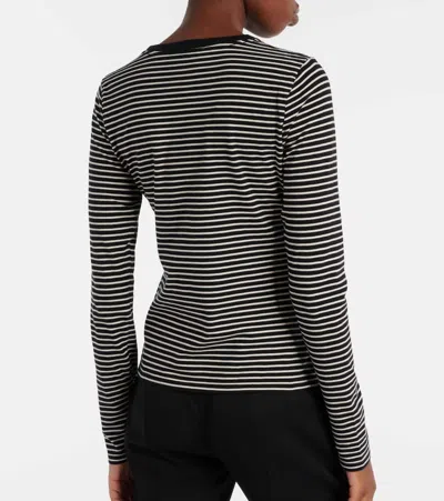Nili Lotan Simone Tee In Gray