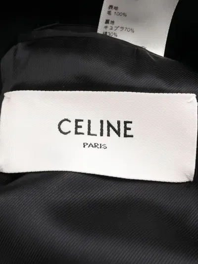 Pre-owned Celine 2010s Double-breasted Jacket In Black