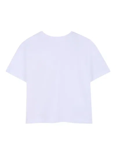Givenchy Floral-print T-shirt In White