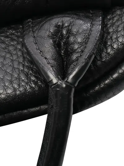 Pre-owned Mcm Studded Top-handle Backpack In Black