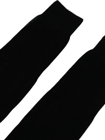 Zegna Plain Socks In Black