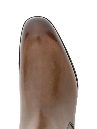 Tom Ford Edgar Ankle Boot In Brown