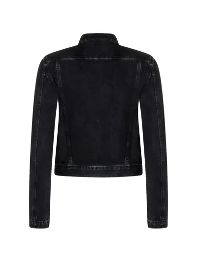 Diesel D-glory Biker Jacket In Black