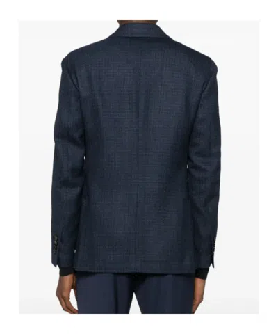 Lardini Single-breasted Blazer In Blue
