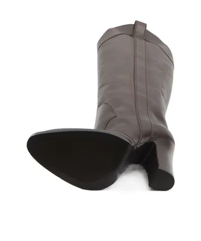 Paris Texas Lavinia 100 Knee-high Western Boots In Black