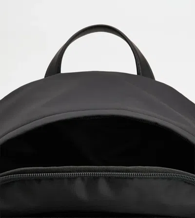 Tod's Backpack In Fabric Medium In Black