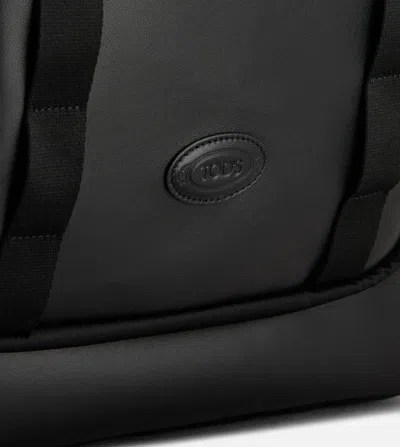 Tod's Backpack In Fabric Medium In Black