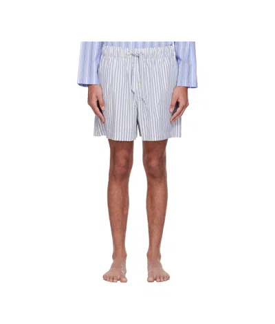 Tekla Drawstring Pajama Shorts In Multi