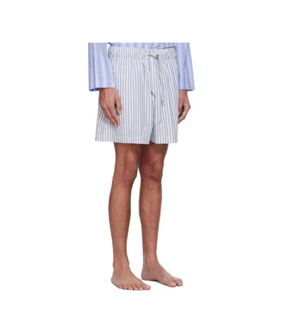 Tekla Drawstring Pajama Shorts In Multi