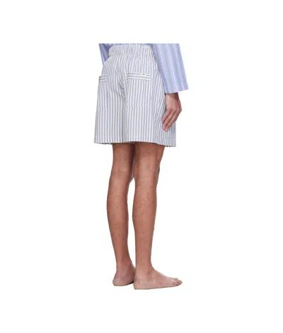 Tekla Drawstring Pajama Shorts In Multi