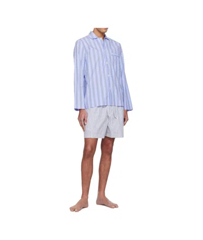 Tekla Drawstring Pajama Shorts In Multi