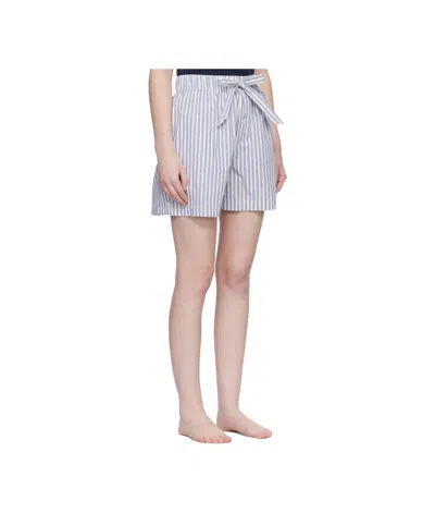 Tekla Drawstring Pajama Shorts In Multi
