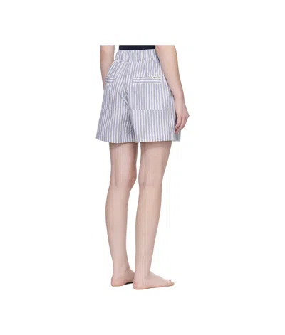 Tekla Drawstring Pajama Shorts In Multi