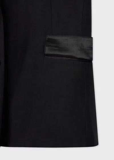 Paul Smith Collared Vest In Black