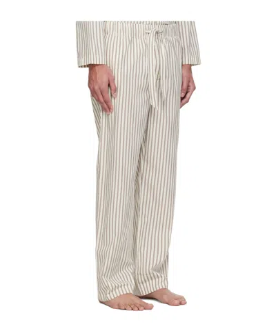 Tekla Drawstring Pajama Pants In White