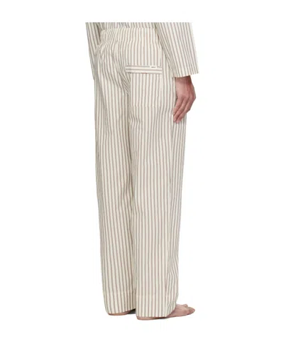 Tekla Drawstring Pajama Pants In White