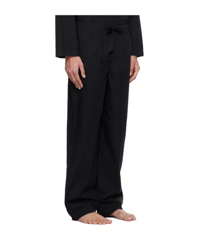 Tekla Drawstring Pajama Pants In Blue