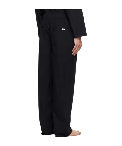 Tekla Drawstring Pajama Pants In Blue