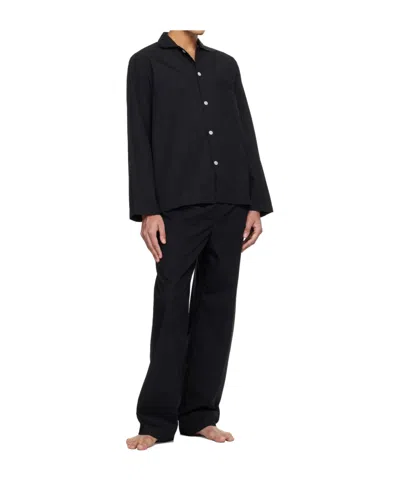 Tekla Drawstring Pajama Pants In Blue