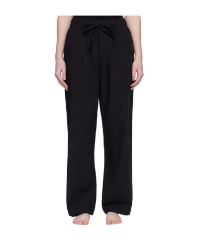 Tekla Drawstring Pajama Pants In Blue