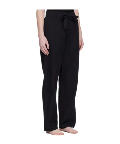 Tekla Drawstring Pajama Pants In Blue