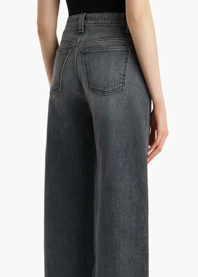 Khaite Stretch Denim Jeans In Gray