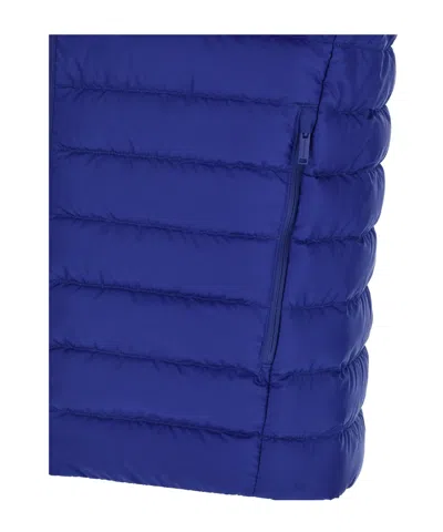 Canada Goose Men Electric Blue Polyester Sleeveless Stratus Down Jacket