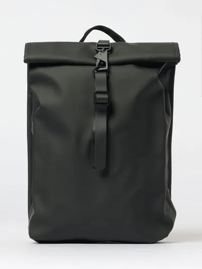 Rains Rolltop Mini Backpack In Black