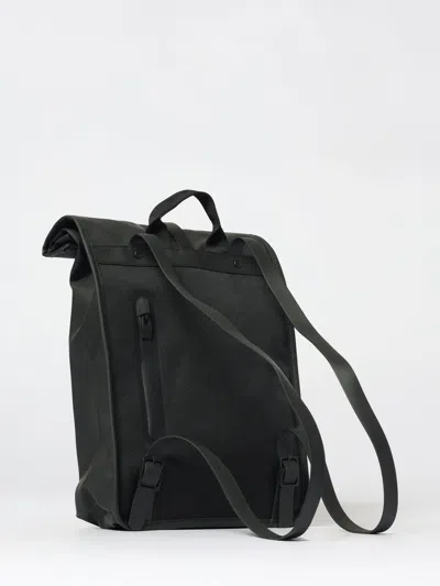 Rains Rolltop Mini Backpack In Black