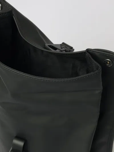 Rains Rolltop Mini Backpack In Black